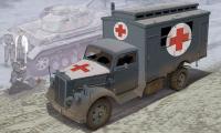 Dragon Camion Ambulance Allemand